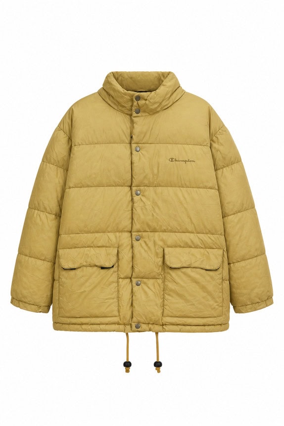 CHAMPION PUFFER JACKET ΜΙΝΙΜΑΛ ΜΠΕΖ ΑΝΤΡΙΚΟ PRE OWNED M