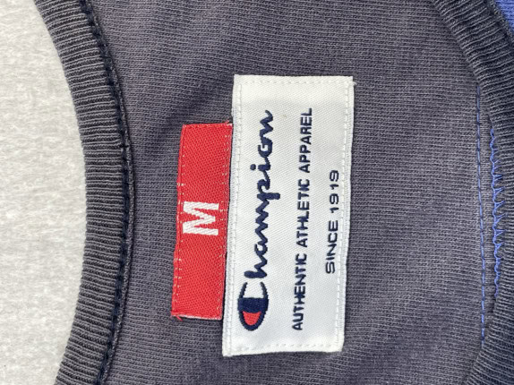CHAMPION SLEEVELESS TANK TOP MINIMAL ΜΠΛΕ ΑΝΔΡΙΚΟ PRE OWNED M