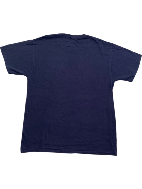 CHAMPION T-SHIRT LMU DAD UNIVERSITY LOGO NAVY BLUE UNISEX M