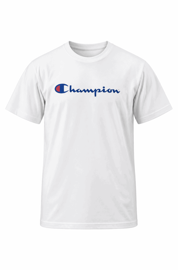CHAMPION T SHIRT ΜΙΝΙΜΑΛ ΛΕΥΚΟ ΑΝΤΡΙΚΟ PRE OWNED M