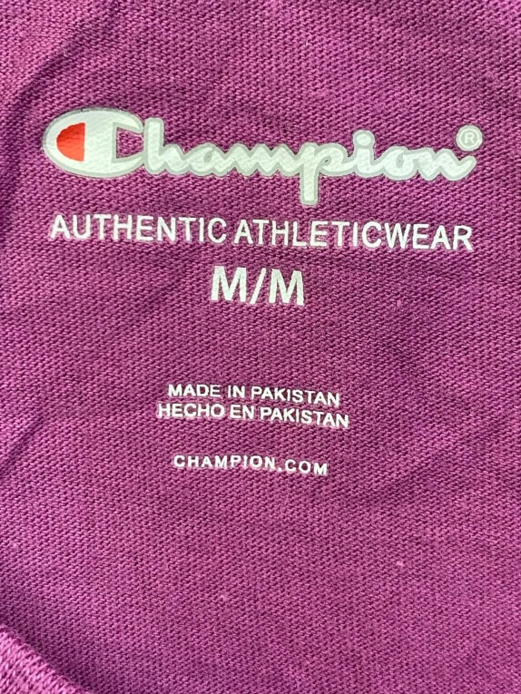CHAMPION T SHIRT MINIMAL ΜΩΒ ΑΝΤΡΙΚΟ PRE OWNED M