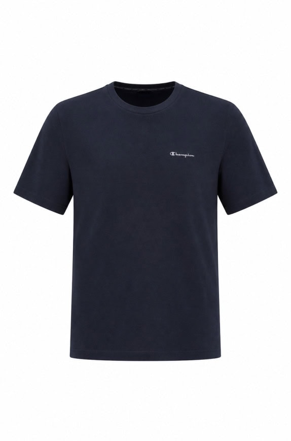 CHAMPION T SHIRT MINIMAL NAVY MEN PRE OWNED XXL