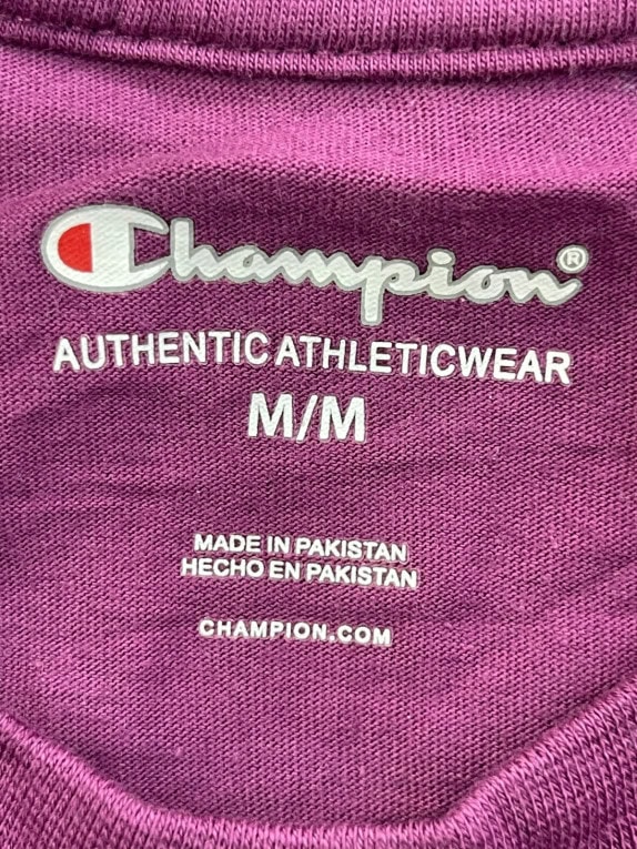CHAMPION T SHIRT SPORTSWEAR ΜΩΒ ΑΝΤΡΙΚΟ PRE OWNED M