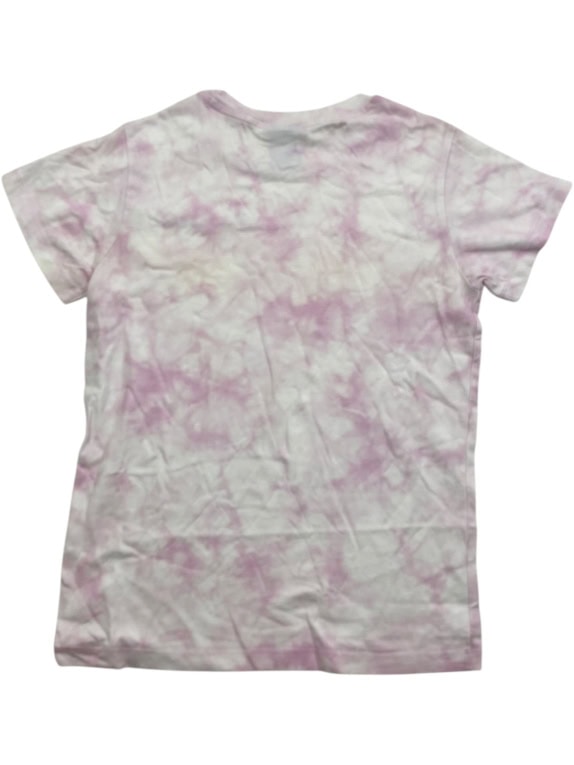 Champion Tie-Dye Logo T-Shirt White Pink Women’s S