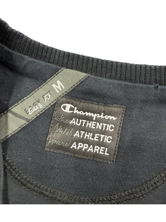 CHAMPION T-Shirt V-Neck Athletic Black Men’s M