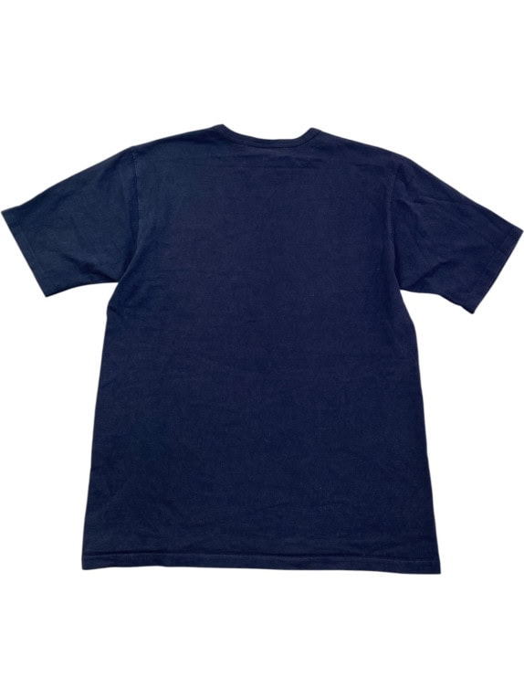 CHAMPION T SHIRT VINTAGE COLLEGIATE NAVY ΑΝΤΡΙΚΟ PRE OWNED M