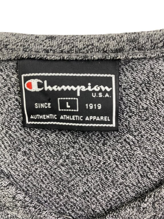 CHAMPION T-SHIRT VINTAGE ΛΟΓΟΤΥΠΟ ΓΚΡΙ ΑΝΔΡΙΚΟ L