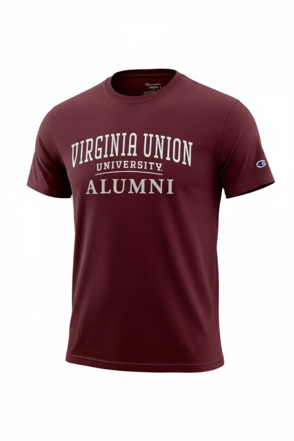 CHAMPION T-Shirt Virginia Union University Alumni bordeaux unisex L