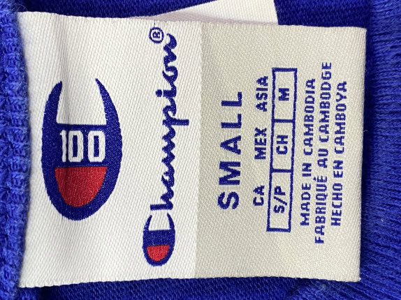 CHAMPION TEE GRAPHIC ΜΠΛΕ ΑΝΤΡΙΚΟ PRE OWNED S