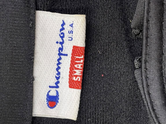 1990S CHAMPION TOP SPORT OVERSIZED NERO UOMO PRE OWNED S