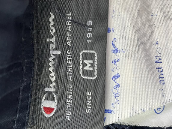 CHAMPION TRACK PANTS SPORTY NAVY ΑΝΤΡΙΚΟ PRE OWNED M