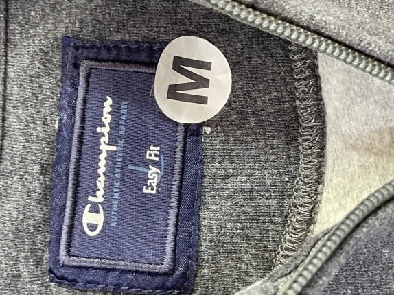 CHAMPION ΖΑΚΕΤΑ MINIMAL ΓΚΡΙ ΑΝΔΡΙΚΟ PRE OWNED M