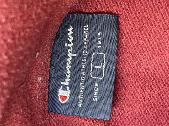 CHAMPION GIACCA TRACK SPORTIVA ROSSO UOMO PRE OWNED L