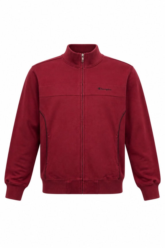 CHAMPION TRACK JACKET SPORTY RED MEN PRE OWNED L