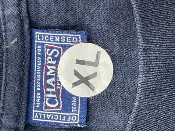 90s CHAPS GRAPHIC TEE SPORTY NAVY ΑΝΤΡΙΚΟ PRE OWNED XL