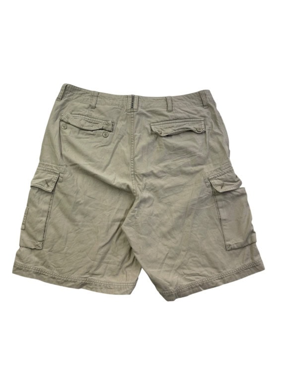 CHAPS DENIM CARGO SHORTS WORKWEAR BEIGE MENS PRE OWNED XL
