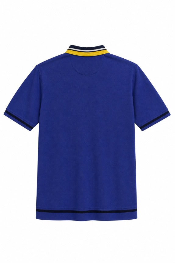 1990s CHAPS RALPH LAUREN POLO CLASSICA BLU ROYAL UOMO PRE OWNED L