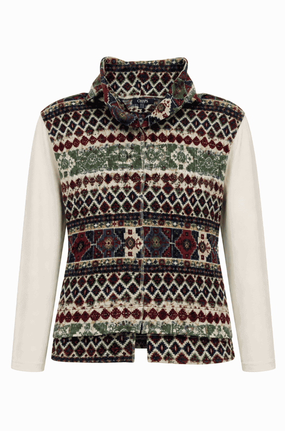 CHAPS GIACCA MOTIVO მრავალCOLORE DONNA PRE OWNED S