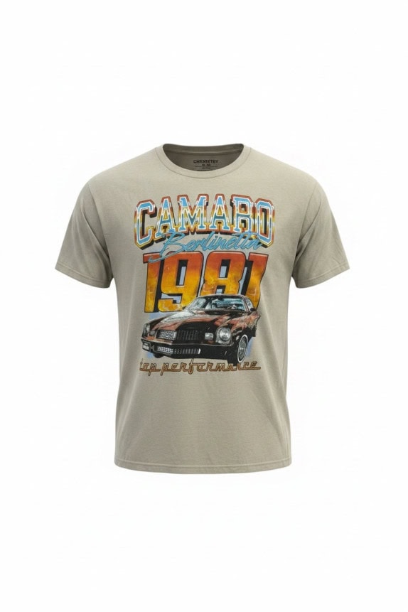 CHEMISTRY MFG GRAPHIC TEE RETRO ΜΠΕΖ ΑΝΤΡΙΚΟ PRE OWNED L