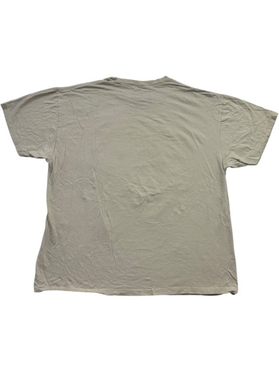 CHEMISTRY MFG T SHIRT GRAFICA RETRO BEIGE UOMO PRE OWNED L