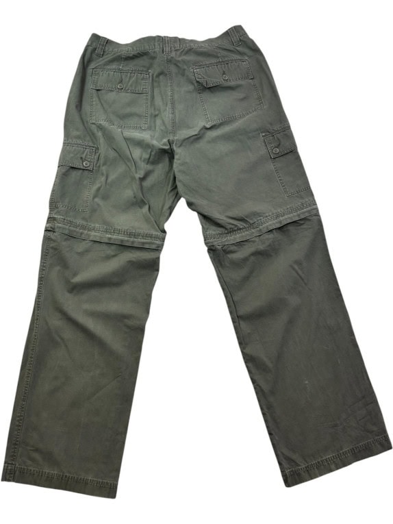 CHEROKEE CARGO PANTS UTILITY OLIVE MENS PRE OWNED XL