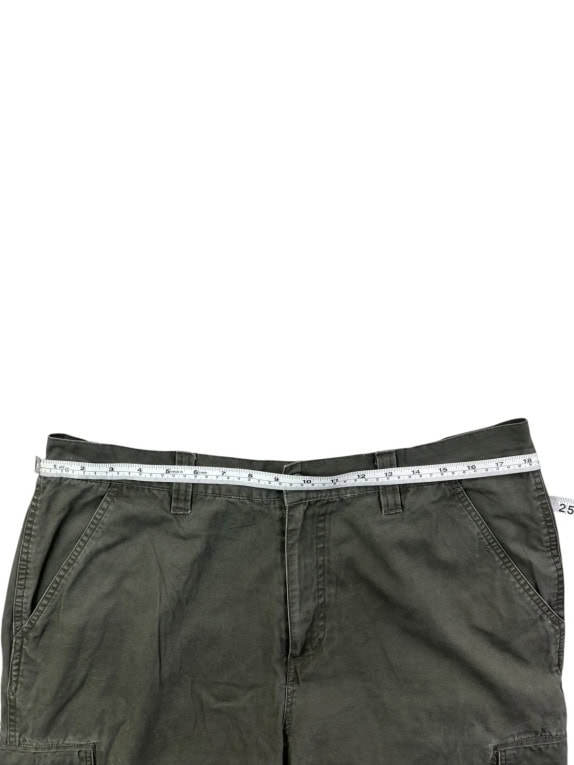 CHEROKEE CARGO PANTS UTILITY OLIVE MENS PRE OWNED XL