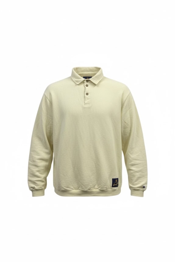CHEVIGNON ΦΟΥΤΕΡ POLO VINTAGE ΜΕ ΛΟΓΟΤΥΠΟ CREAM ΑΝΔΡΙΚΟ XXL