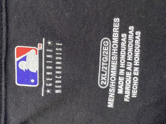 CHICAGO WHITE SOX LONG SLEEVE GRAPHIC TEE BLACK ΑΝΤΡΙΚΟ PRE OWNED 2XL