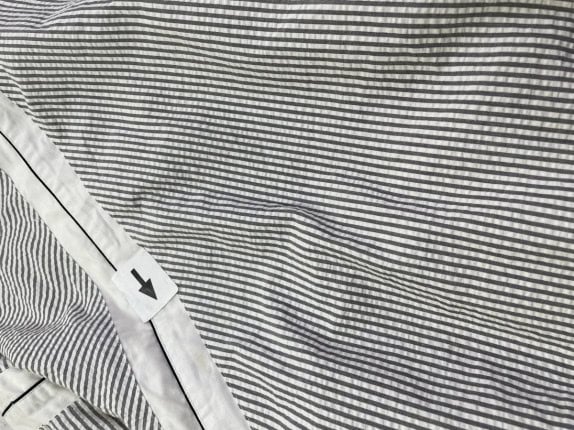1980s CHRISTIAN DIOR MONSIEUR ΖΑΚΕΤΑ ΜΕ ΦΕΡΜΟΥΑΡ VINTAGE ΓΚΡΙ OFF WHITE ΑΝΤΡΙΚΟ PRE OWNED L