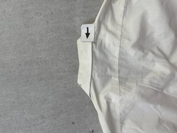 CHRISTIAN DIOR ΠΟΥΚΑΜΙΣΟ CLASSIC OFF WHITE ΑΝΤΡΙΚΟ PRE OWNED L