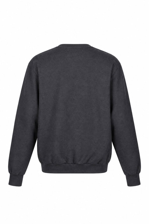 1990S CHRISTIAN DIOR MAGLIONE CON SCOLLO A V MINIMAL GRIGIO UOMO PRE OWNED L