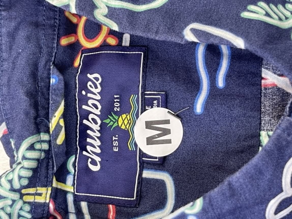 CHUBBIES ΠΟΥΚΑΜΙΣΟ HAWAIIAN MULTICOLOR ΑΝΤΡΙΚΟ PRE OWNED M