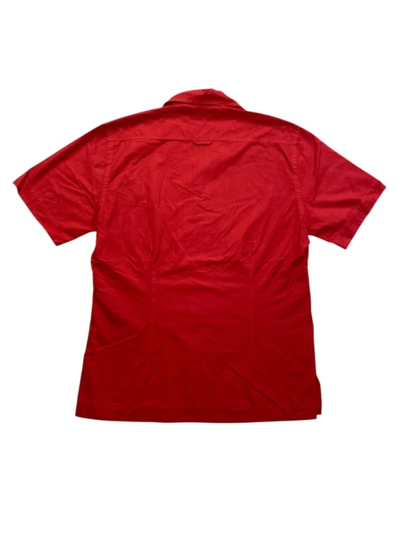 Ciesse Piumini Camicia Casual con Logo Rossa da Uomo M