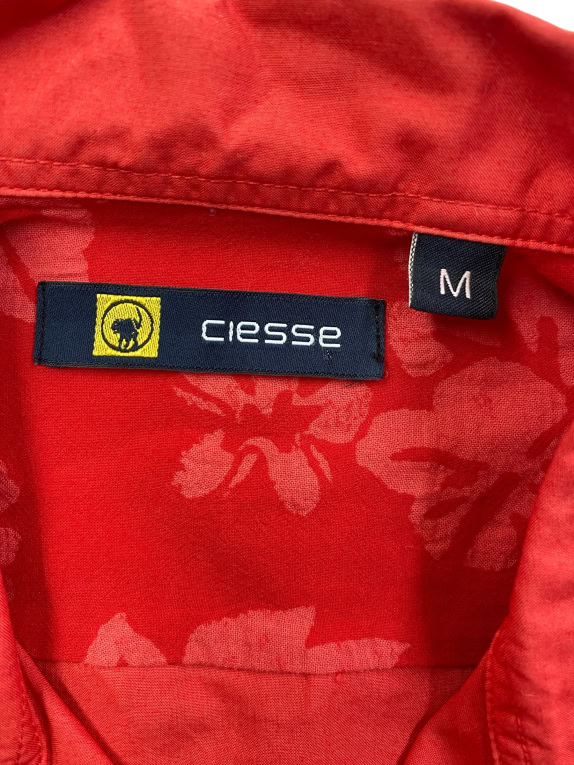 Ciesse Piumini Camicia Casual con Logo Rossa da Uomo M