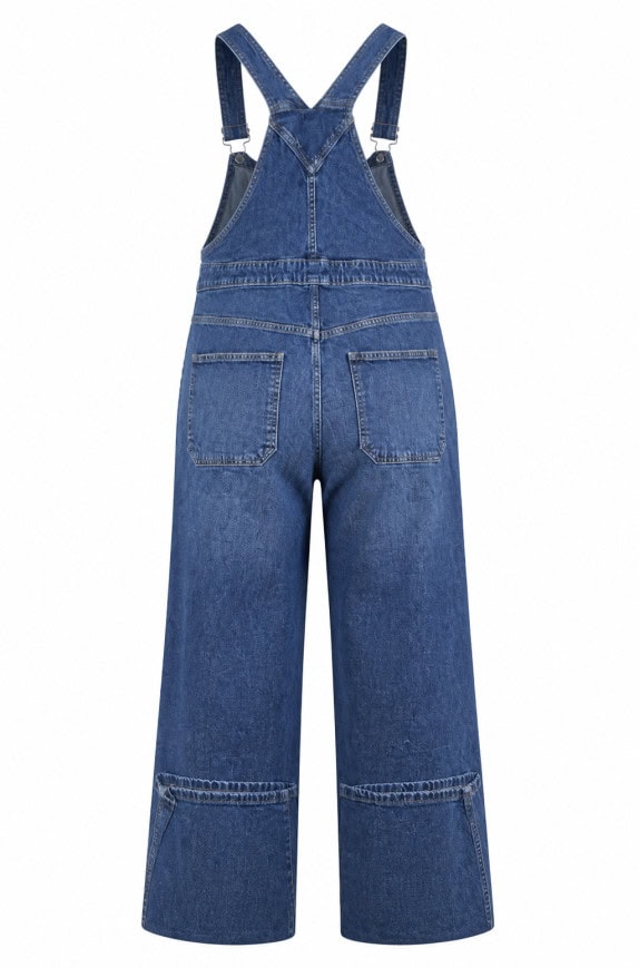 GAP DENIM SALOPETA VINTAGE ΜΠΛΕ ΓΥΝΑΙΚΕΙΟ PRE OWNED XL