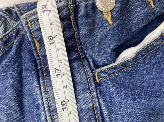 GAP DENIM SALOPETA VINTAGE ΜΠΛΕ ΓΥΝΑΙΚΕΙΟ PRE OWNED XL