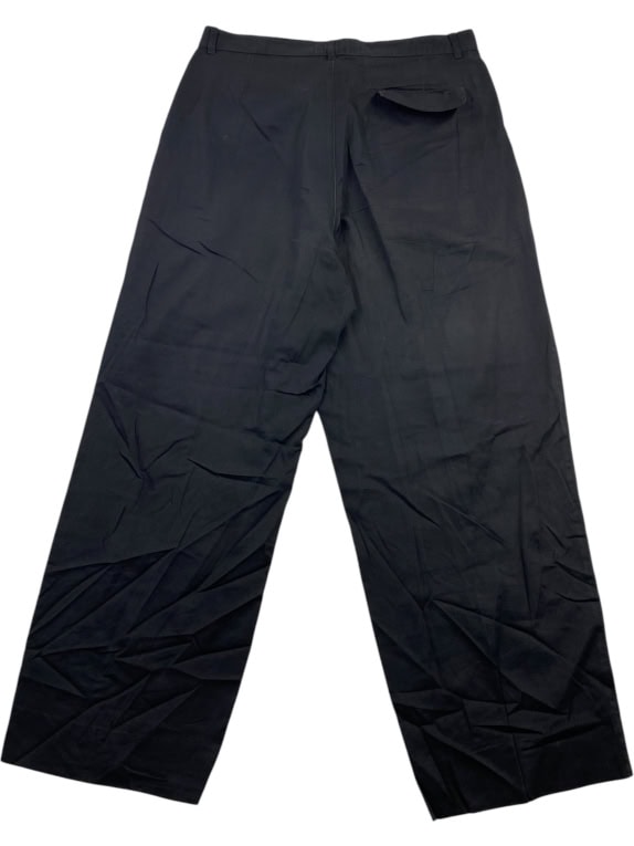 CLOSED pantaloni chino vintage logo neri da uomo M