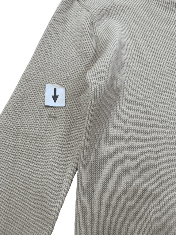 1990S COLMAR MINIMAL KNIT BEIGE MEN PRE OWNED L