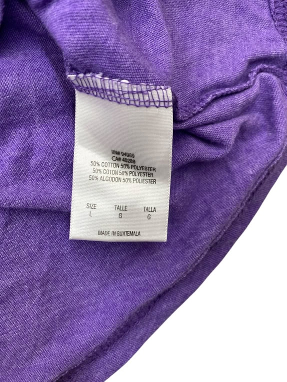 Colorado Rockies Μωβ T-Shirt με V Λαιμό και Print