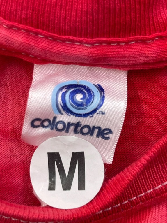 COLORTONE GRAPHIC TEE TIE DYE ΚΟΚΚΙΝΟ ΑΝΤΡΙΚΟ PRE OWNED M
