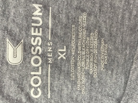 COLOSSEUM TEE GRAPHIC ΓΚΡΙ ΑΝΤΡΙΚΟ PRE OWNED XL
