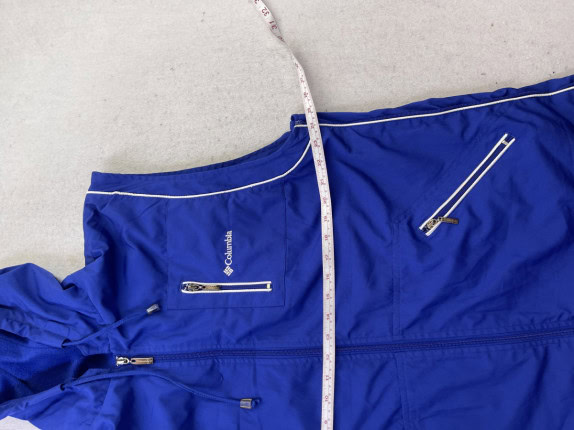 COLUMBIA SPORTY GILET BLUE MEN PRE OWNED XL