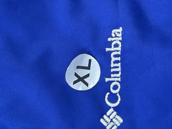 COLUMBIA SPORTY GILET BLUE MEN PRE OWNED XL