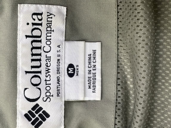COLUMBIA JACKET UTILITY OLIVE ΑΝΤΡΙΚΟ PRE OWNED M