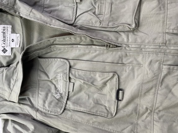 COLUMBIA JACKET UTILITY OLIVE ΑΝΤΡΙΚΟ PRE OWNED M