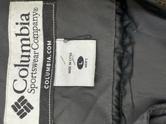 2005 COLUMBIA JACKET ATHLETIC OLIVE MEN PRE OWNED L