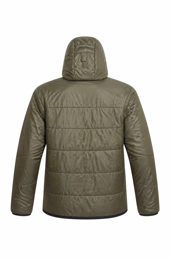 COLUMBIA ΜΠΟΥΦΑΝ PUFFER ΚΑΠΙΤΟΝΕ OLIVE ΑΝΤΡΙΚΟ PRE OWNED L