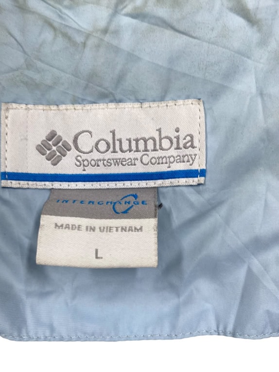 Columbia Μπουφάν Puffer Outdoor Γαλάζιο Γυναικείο L