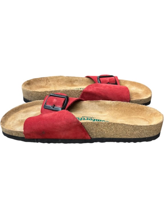 COMFORTFUSSE ΣΑΝΔΑΛΙΑ SLIDE ΚΛΑΣΙΚΑ ΚΟΚΚΙΝΑ ΓΥΝΑΙΚΕΙΑ PRE OWNED EU 37