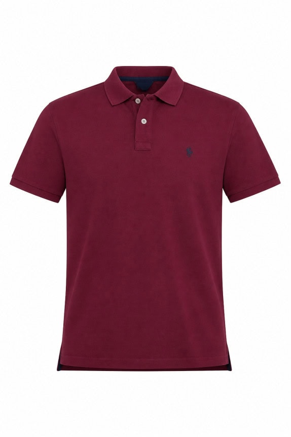 CONTE OF FLORENCE ΜΠΛΟΥΖΑ POLO CLASSIC ΜΠΟΡΝΤΟ ΑΝΤΡΙΚΟ PRE OWNED M